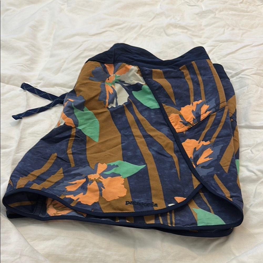 Patagonia Floral Patterned Swim Shorts